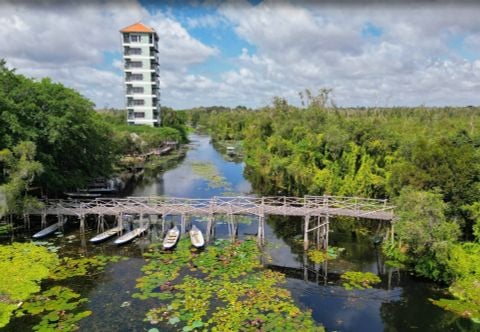 Làng nổi Tân Lập Long An
