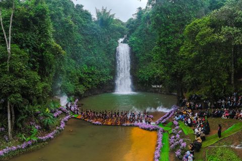 Thác Pa Sỹ, Măng Đen (Ảnh Báo Kontum)