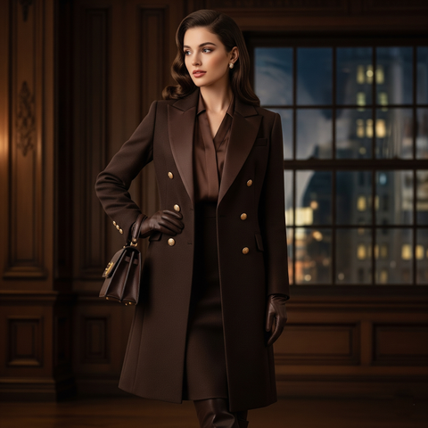 Tông màu nâu trầm