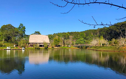 Hồ Đăk ke, Măng Đen (Ảnh sưu tầm)