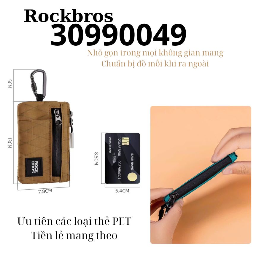 Ví giấy - thẻ mini chống nước Rockbros 30990049