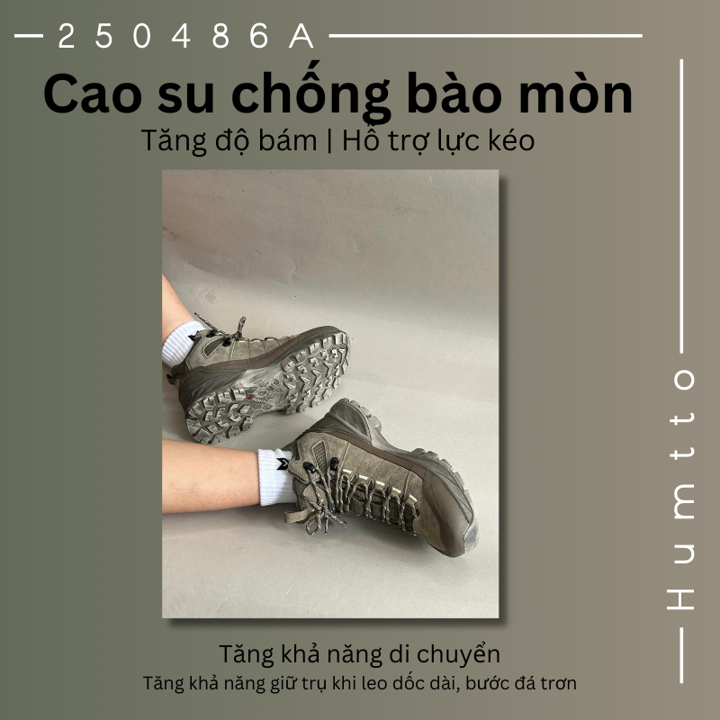 Giày nam cổ cao Humtto 250486A