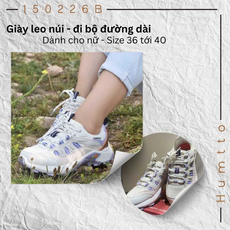 Giày đi bộ đường dài nữ thời trang Humtto 150226B
