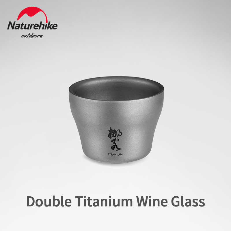 Ly rượu – uống trà 2 lớp Naturehike NH20CJ020 từ Titanium
