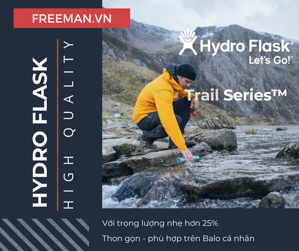Bình giữ nhiệt thể thao Hydro Flask Trail Series