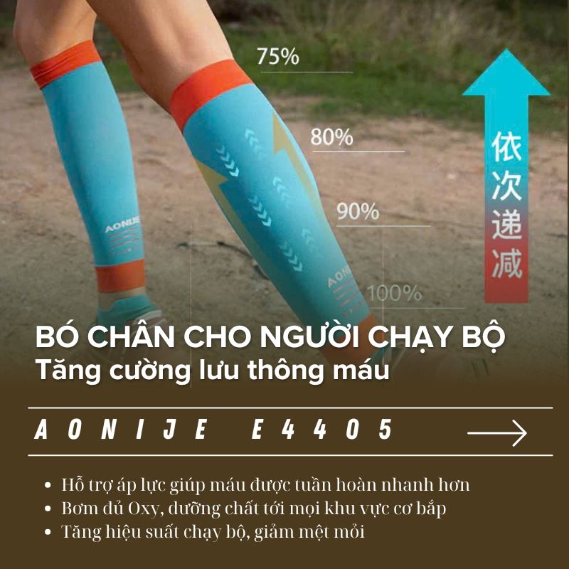 Tất bó cơ chạy bộ thời trang AONIJE E4405