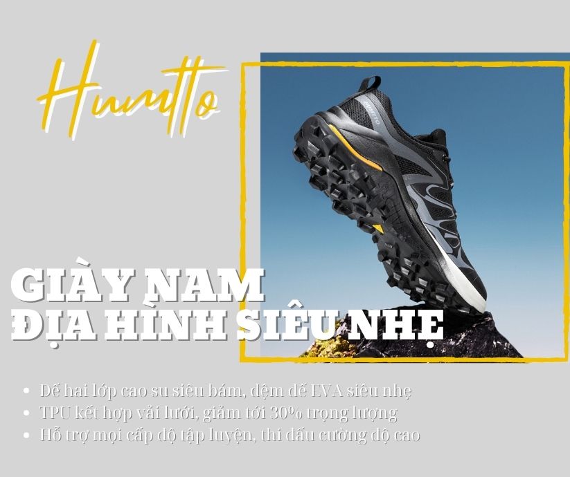 Giày chạy địa hình - Trail Runner Humtto 850929A