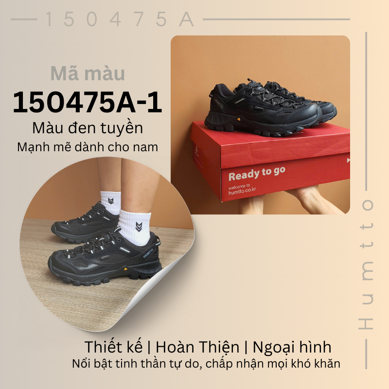 Giày nam đi bộ đường dài Humtto 150475A