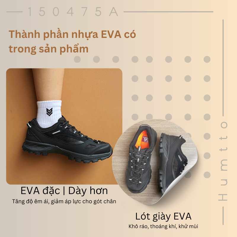 Giày nam đi bộ đường dài Humtto 150475A
