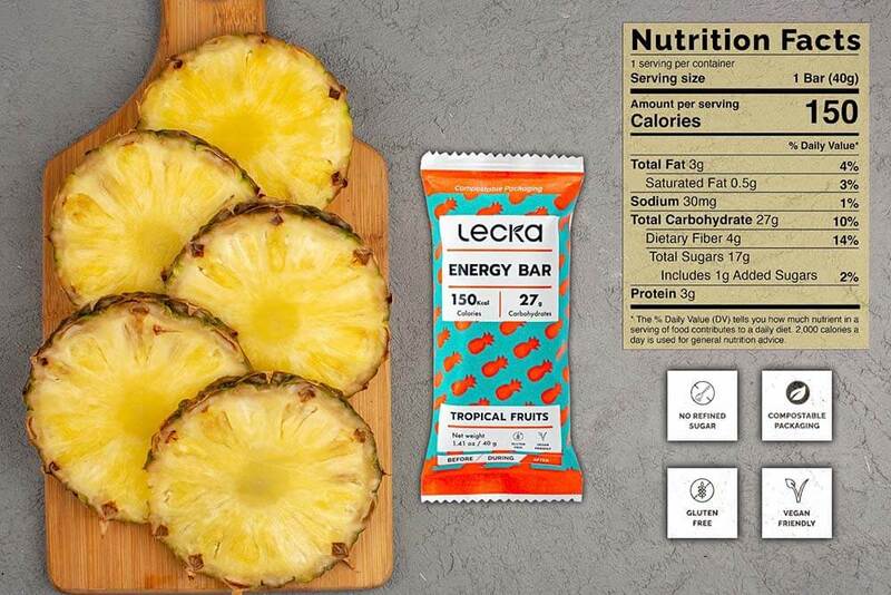 Thanh năng lượng bổ sung Lecka Energy Bar