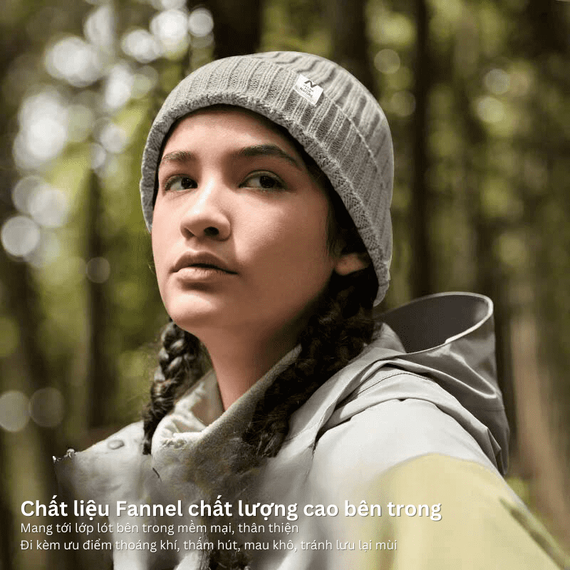 Mũ len lông cừu giữ ấm Naturehike CYY2341LF018
