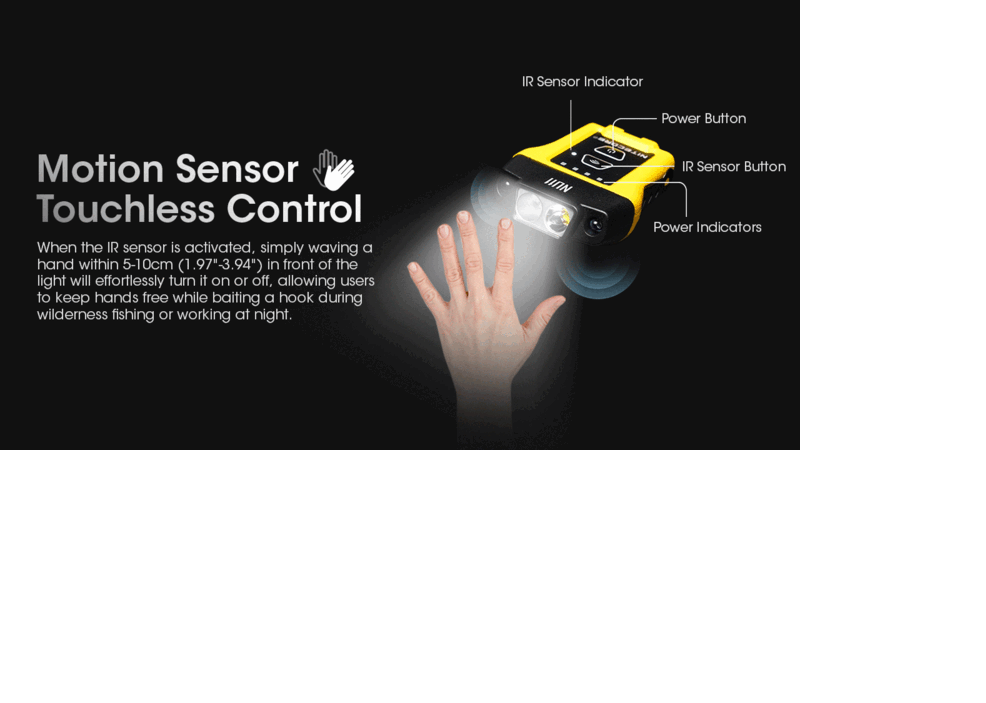 đèn pin Nitecore nu11