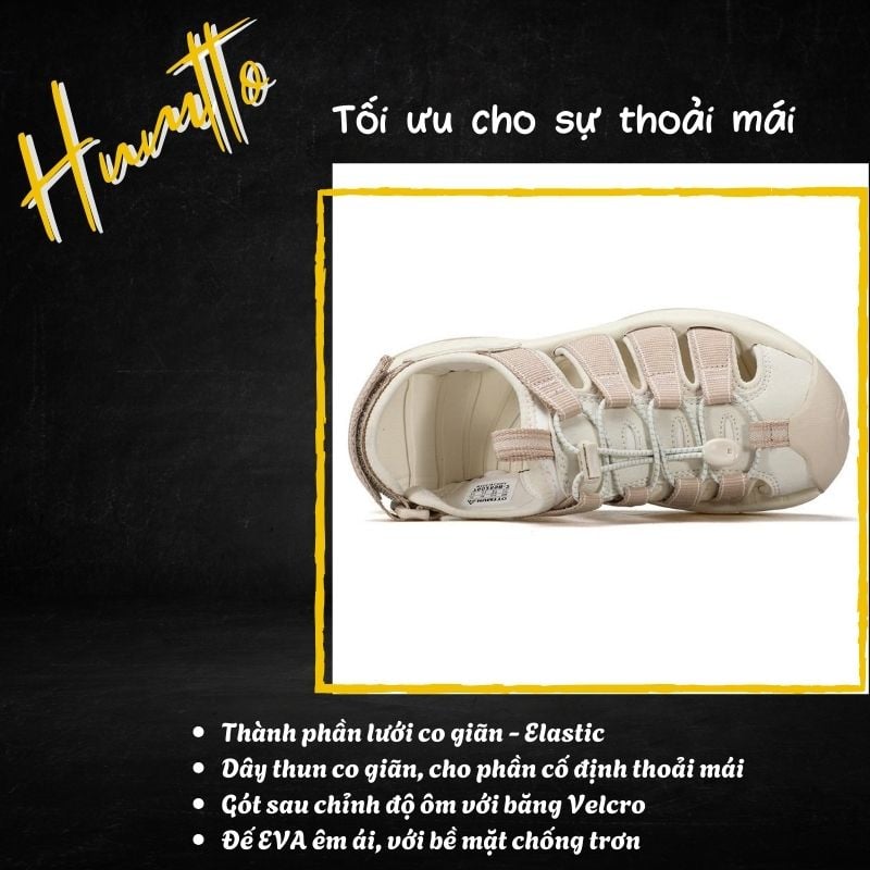 Dép quai hậu leo núi nữ Humtto 760289B