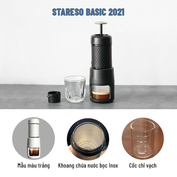 Máy pha cà phê cầm tay Staresso Basic