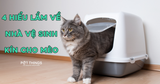 4 Hiểu Lầm Phổ Biến Về Nhà Vệ Sinh Kín Cho Mèo