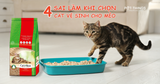 4 Sai Lầm Phổ Biến Khi Chọn Cát Vệ Sinh Cho Mèo (90% người mới nuôi thường mắc phải)