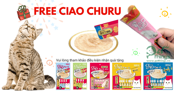 [21/09 - 11/10/2017] QUÀ TẶNG FREE CIAO CHURU