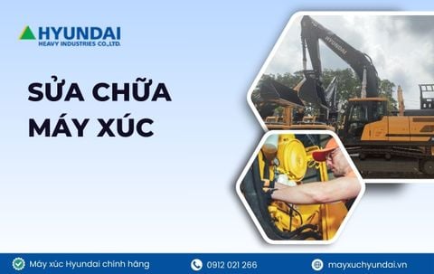 Hướng dẫn sửa chữa máy xúc - Thông tin bạn cần biết