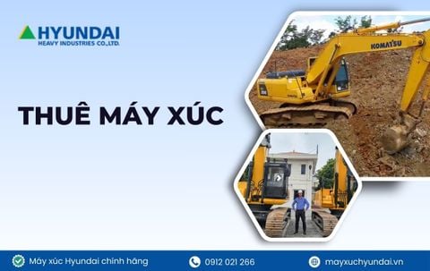 Top 7 địa chỉ cho thuê máy xúc và những lưu ý quan trọng