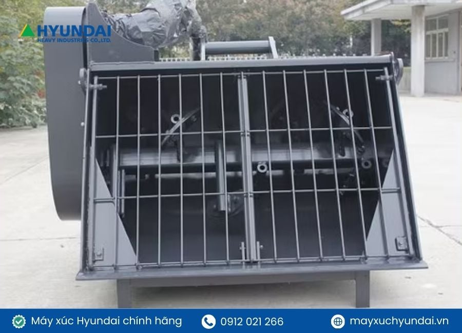 gầu máy xúc