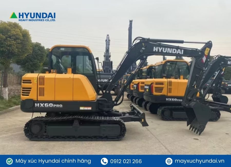 các loai máy xúc mini