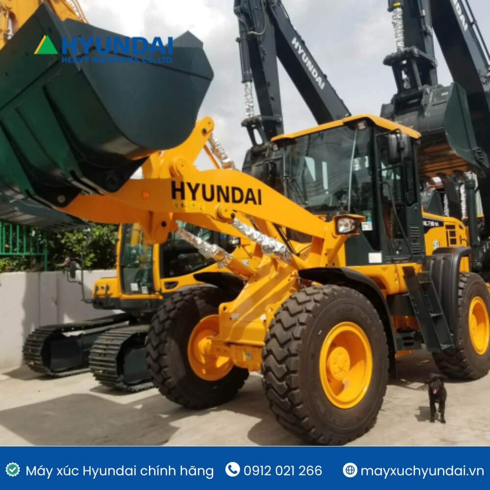 Máy xúc lật HL730-9S gầu 1.8m3