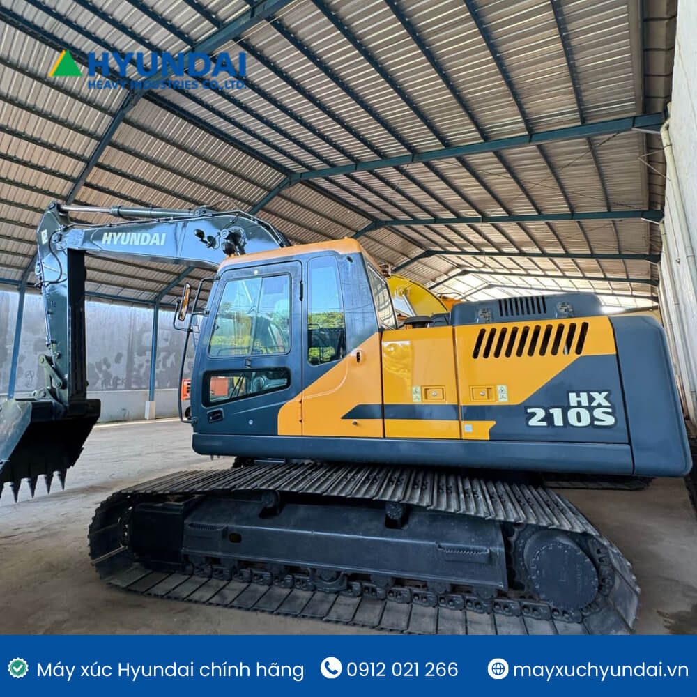 Máy xúc bánh xích Hyundai HX210S