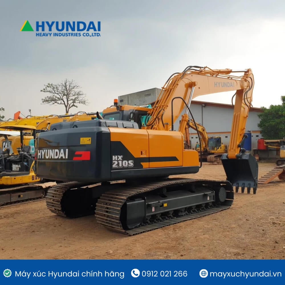 Máy xúc bánh xích Hyundai HX210S