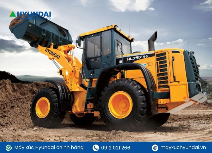 máy xúc công trình