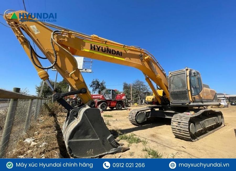 máy xúc công trình
