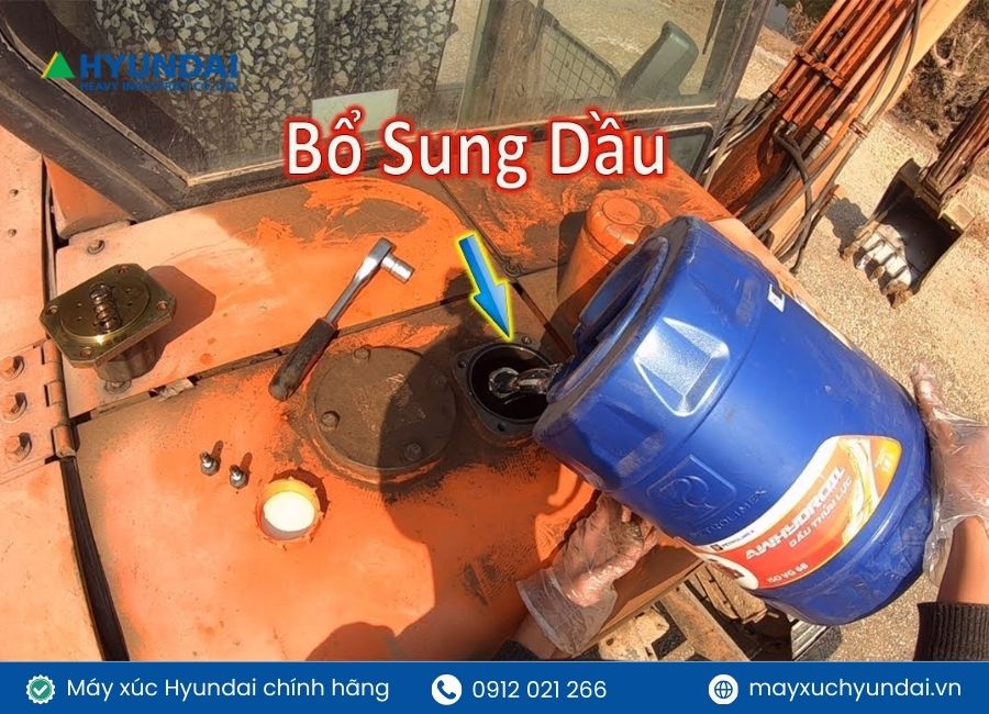 sửa chữa máy xúc