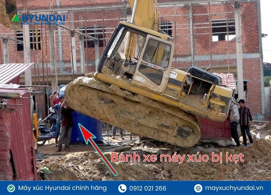 sửa chữa máy xúc