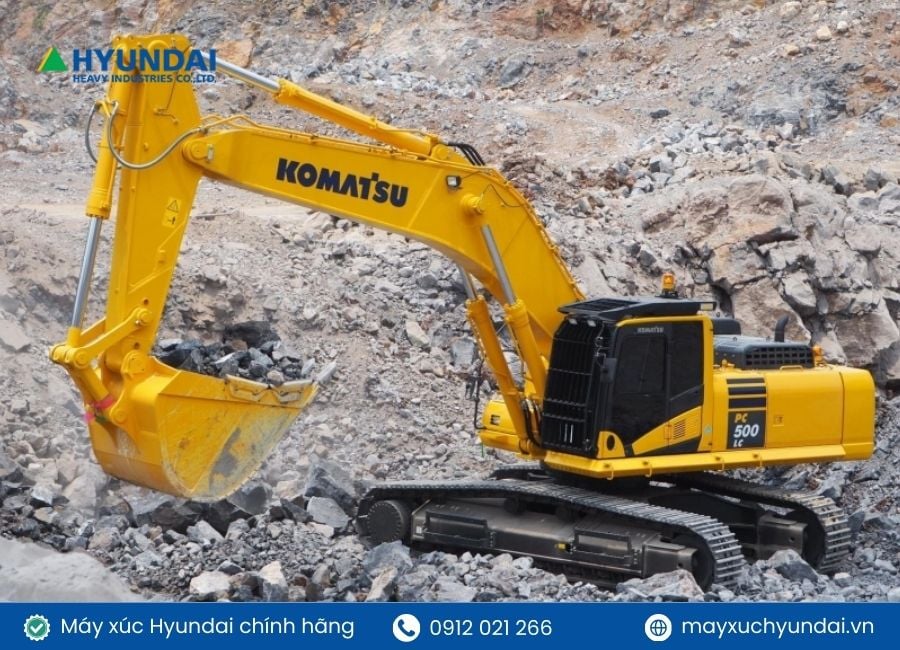 các hãng máy xúc