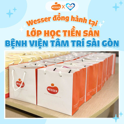 Wesser đồng hành cùng mẹ tại lớp học tiền sản tháng 6 – Vững vàng từ những bước đầu tiên