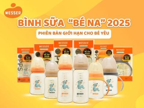 Bình Sữa PPSU Wesser “Bé Na” 2025 - Phiên bản giới hạn cho bé yêu