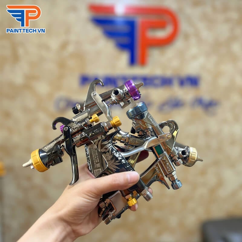 Súng phun sơn xịn - cách nhận biết súng phun sơn xịn