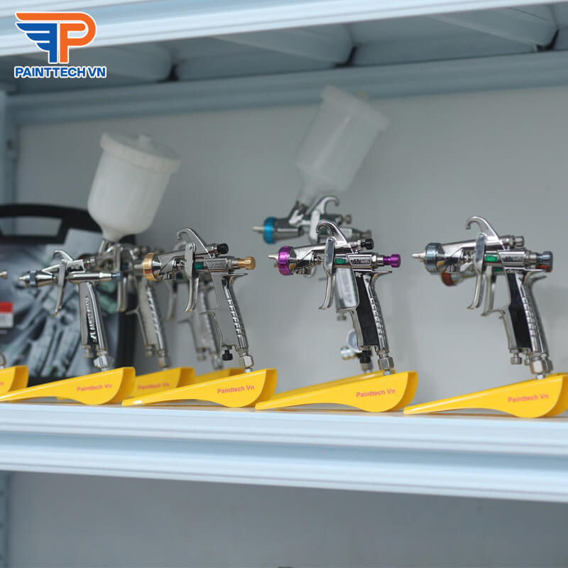 Súng phun sơn xịn - cách nhận biết súng phun sơn xịn