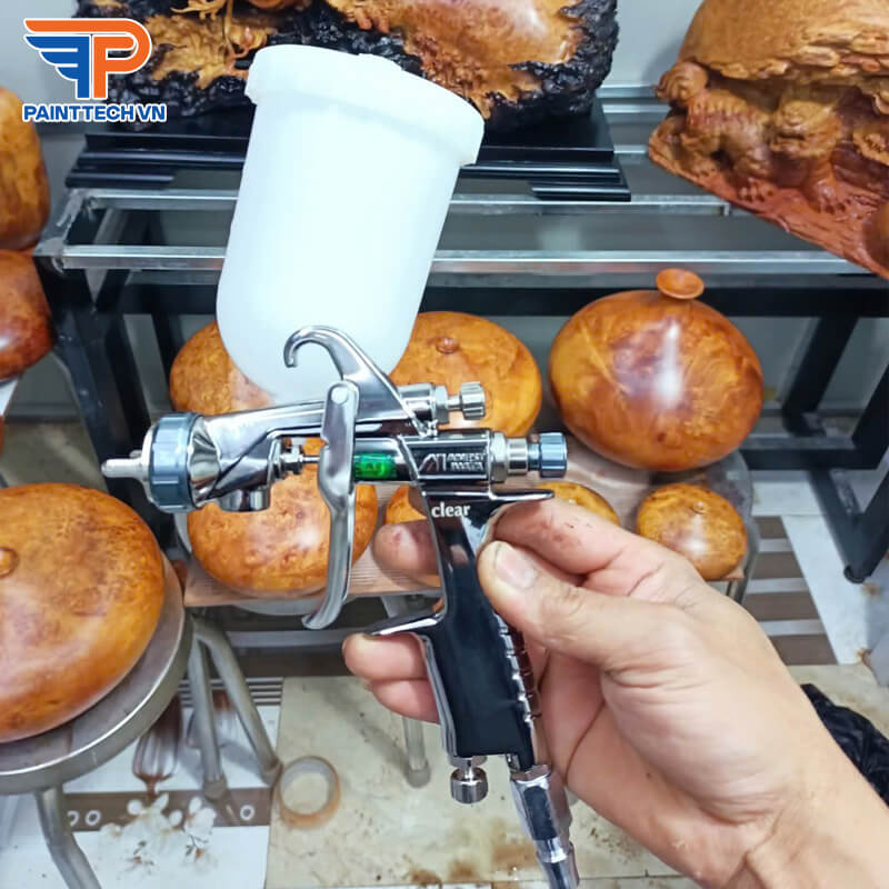Súng phun sơn xịn - cách nhận biết súng phun sơn xịn