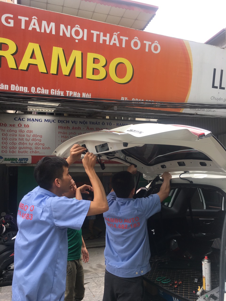 Rambo Auto - Chuyên độ cốp điện ô tô Honda CRV 2019 tại Hà Nội