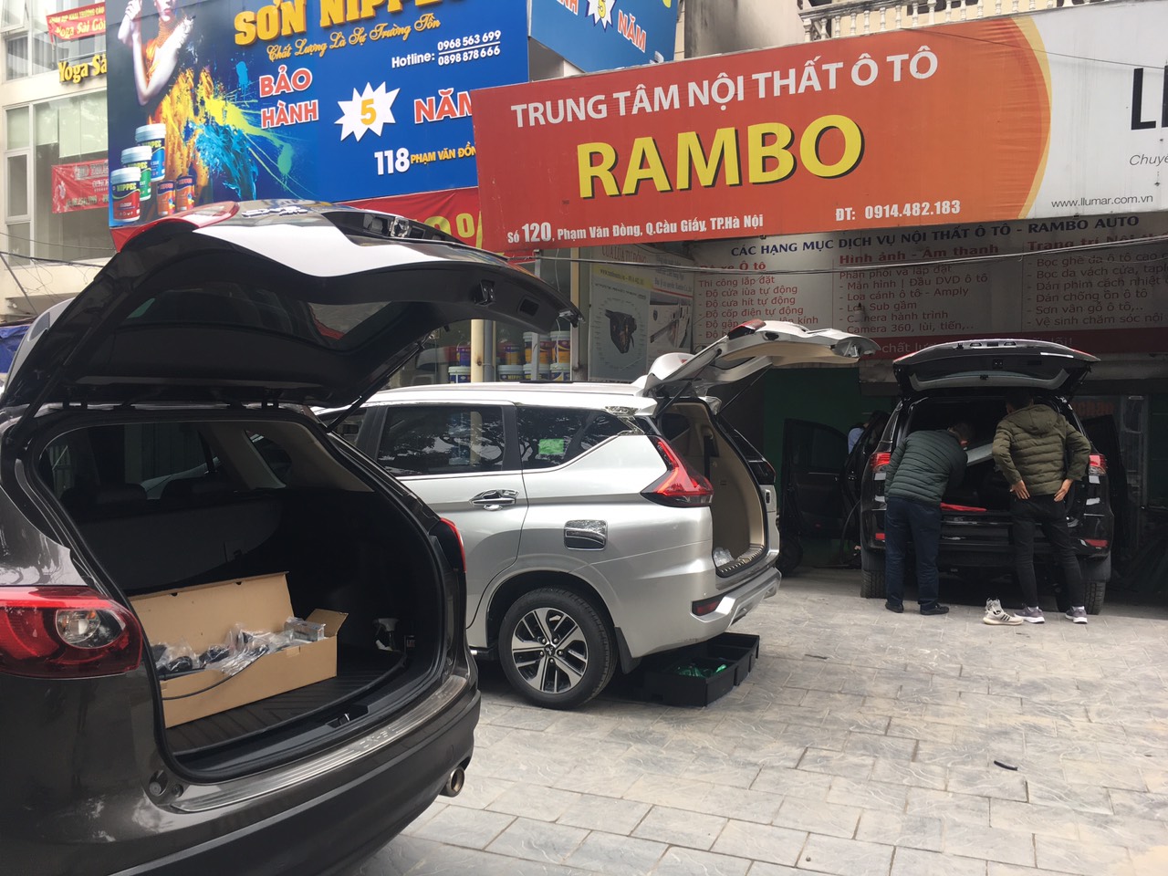 Chiều Thứ 7 Full Xe: Cốp Điện Mazda CX5 Thảm & Ghế Da Phối Màu Xpander, Bọc Trần Fortuner