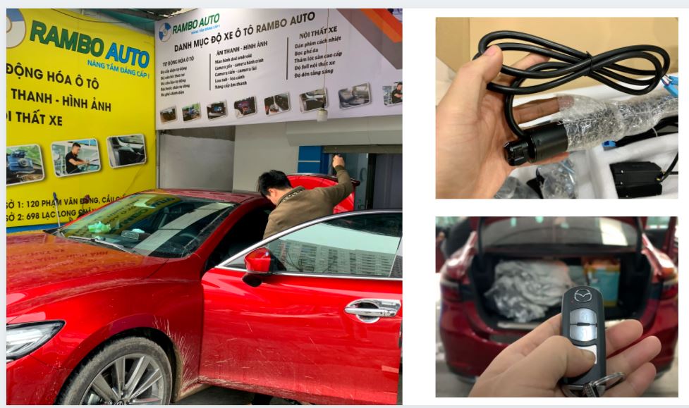 Review Mazda 6 Đỏ Độ Cốp Điện Tự Động Mới Nhất 2021