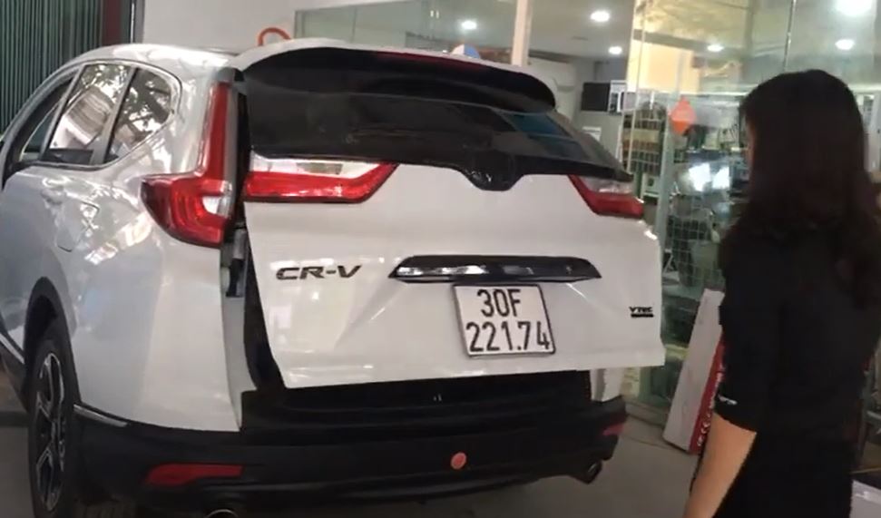 HONDA CRV 2021 ĐỘ CỐP ĐIỆN TỰ ĐỘNG LUXURY ✅