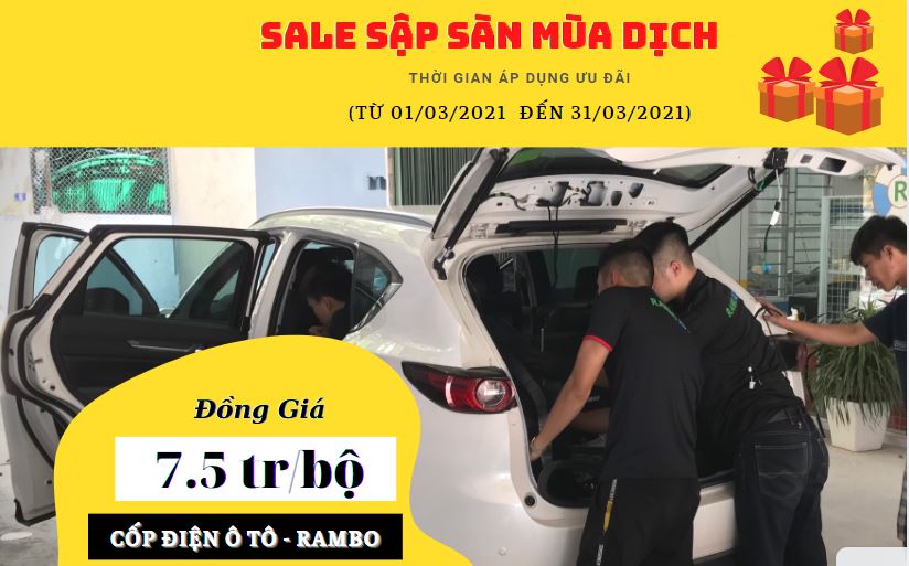 CỐP ĐIỆN Ô TÔ GIÁ RẺ NHẤT TẠI HÀ NỘI - SALE SẬP SÀN MÙA DỊCH !!!