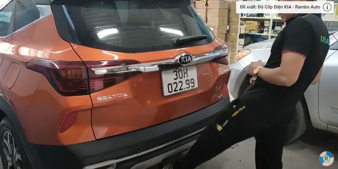 Kia Seltos 2020 Độ Đá Cốp, Cốp Điện Luxury Tốt Nhất 2020