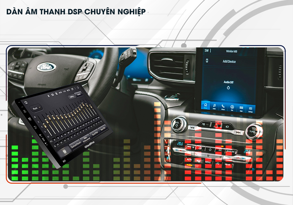 Tại sao nên lắp màn hình Android OledPro X5 new cho Hyundai Tucson?