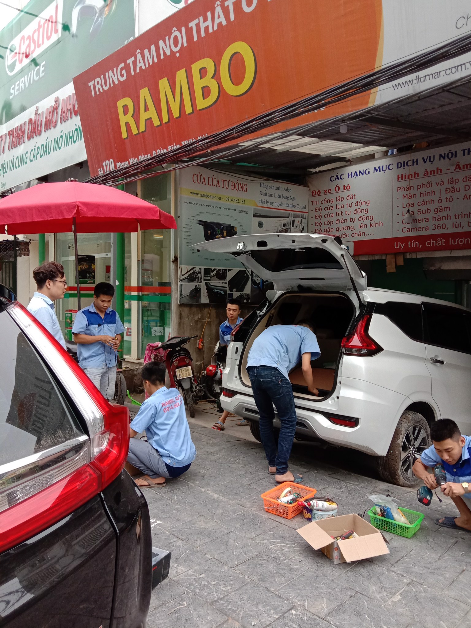 Lắp cốp điện cho Honda CRV 2019 & Lắp full đồ chơi phụ kiện cho Xpander ngày 29 tháng 5
