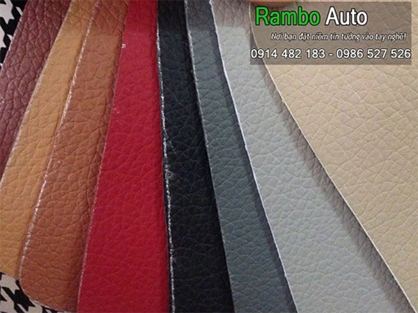Một Số Loại Da Bọc Lại Ghế Ô Tô Phổ Biến Và Chất Lượng