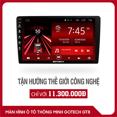 Màn hình Gotech GT 8 có tính năng gì? Báo giá Gotech GT8 2021