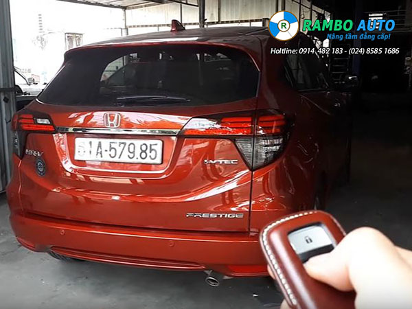 Video test tính năng mở cốp điện xe Honda HR-V hoàn thiện ở Tp.hcm