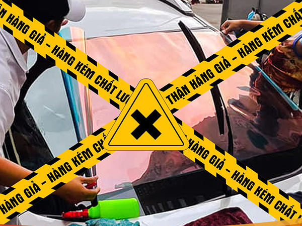 Dán phim cách nhiệt ô tô không đạt chuẩn sẽ dẫn tới hậu quả gì?